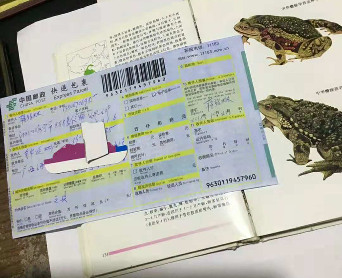 釆蟾衣专利技术资料与釆集器等发了快递.jpg